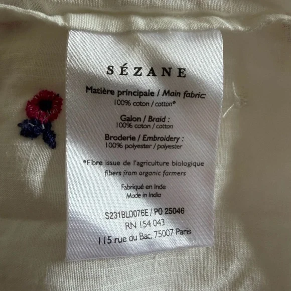 Sezane Bonita Blouse - Picture 3 of 4